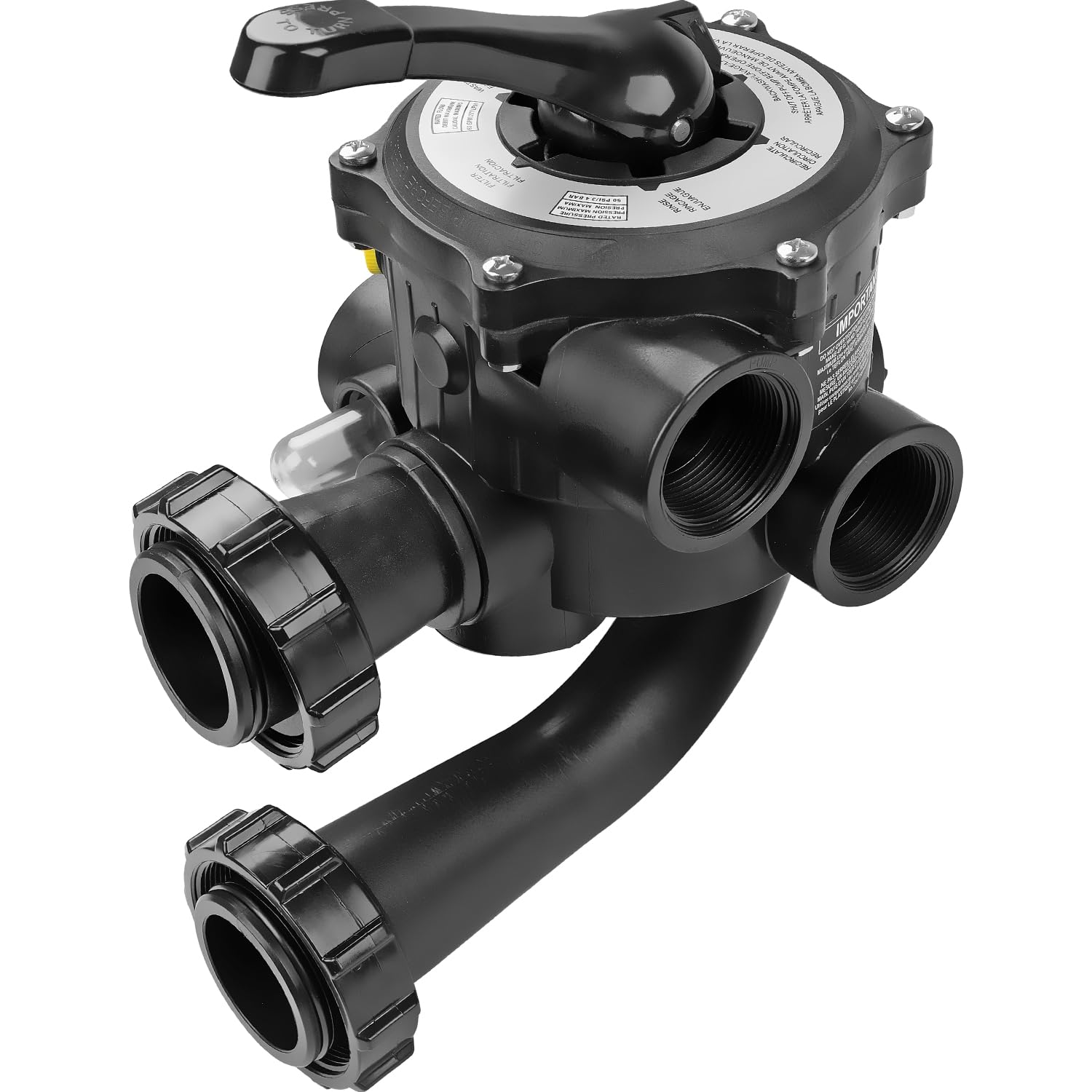 Photo 1 of SPX0710X32 Multiport Valve Compatible with Hayward Multiport Valves and Sand Filters S200 and S240 Series Pool and Spa Sand Filter, 6 Position