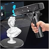Creality Otter Lite Wireless 3D Scanner, Handheld High Precision 0.05mm 3D Scanner for 3D Printing, 30fps Real-Time Scanning, All-Size Compatibility (20mm&sup3; to 2000mm&sup3;), Wi-Fi &amp; Mobile Control