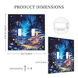 Tewujay Decorative Light Switch Covers Decorative 2