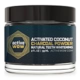 Active Wow Teeth Whitening Charcoal Powder Natural