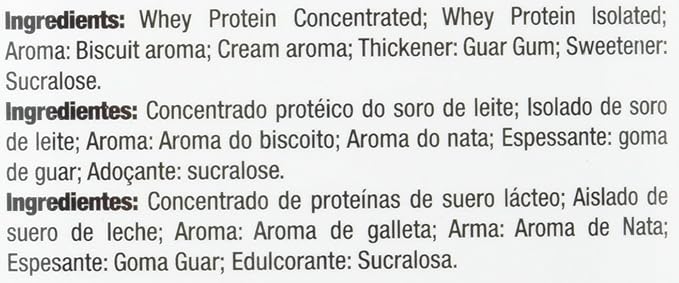 Quamtrax Nutrition Isowhey, Sabor Galleta de Vainilla - 2270 gr ...