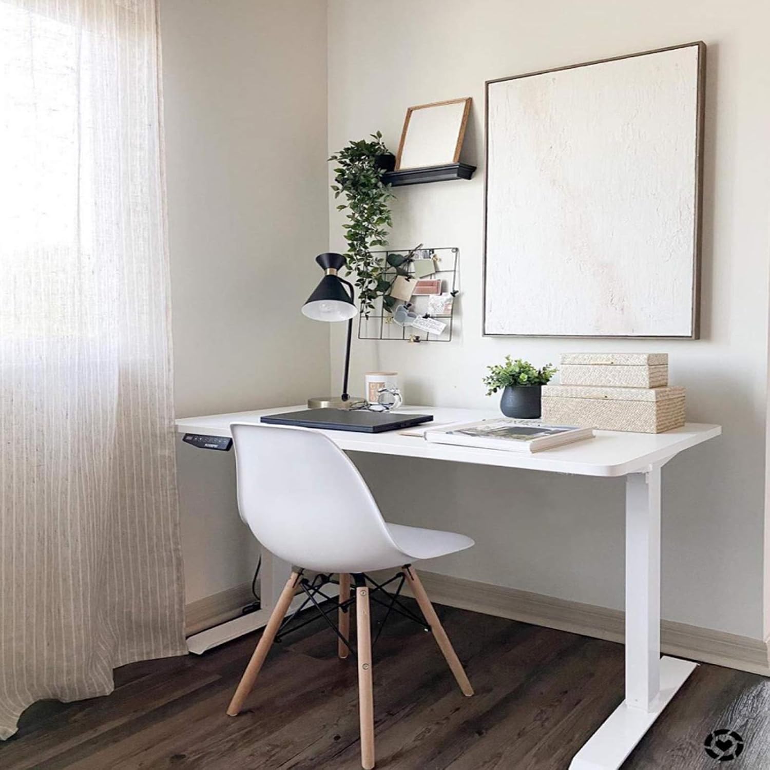 FLEXISPOT PR1208-White, Engineered Wood, White, 120 * 80cm, 120*80cm - Image 5
