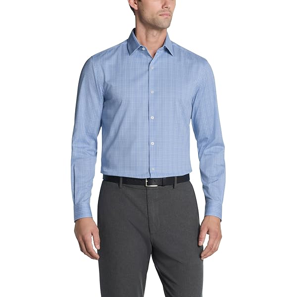 Amazon.com: Van Heusen Men's Dress Shirt Slim Fit Comfort Performance  Stretch : Clothing, Shoes & Jewelry