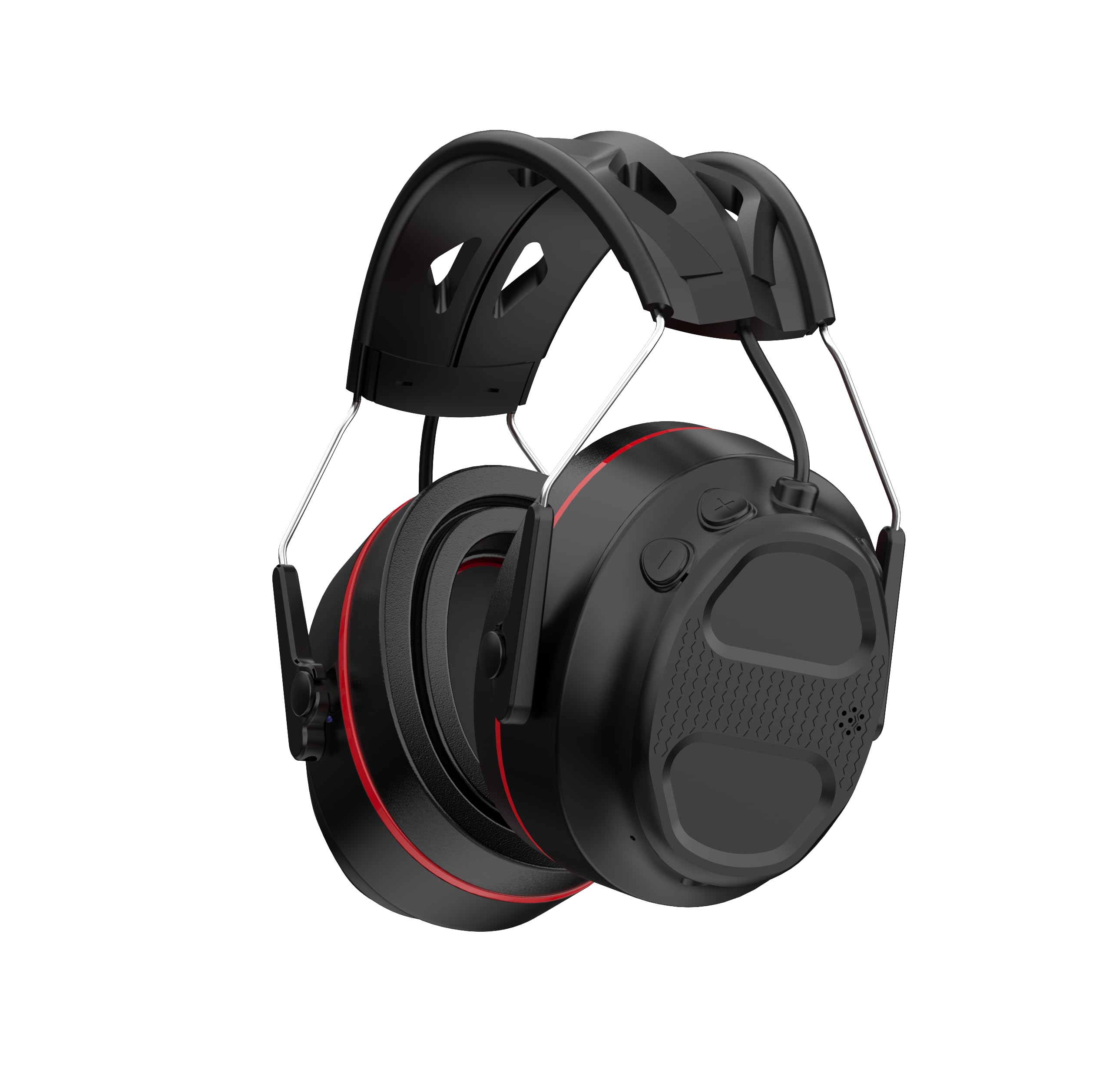 Photo 1 of Bluetooth 5.4 Hearing Protection Gel Headphones with 1200mAh Rechargeable Battery, 120H Working Time, 30dB SNR, Ear Muffs with Larger Buttons for Easy Operation, Superior Stereo Sound Quality