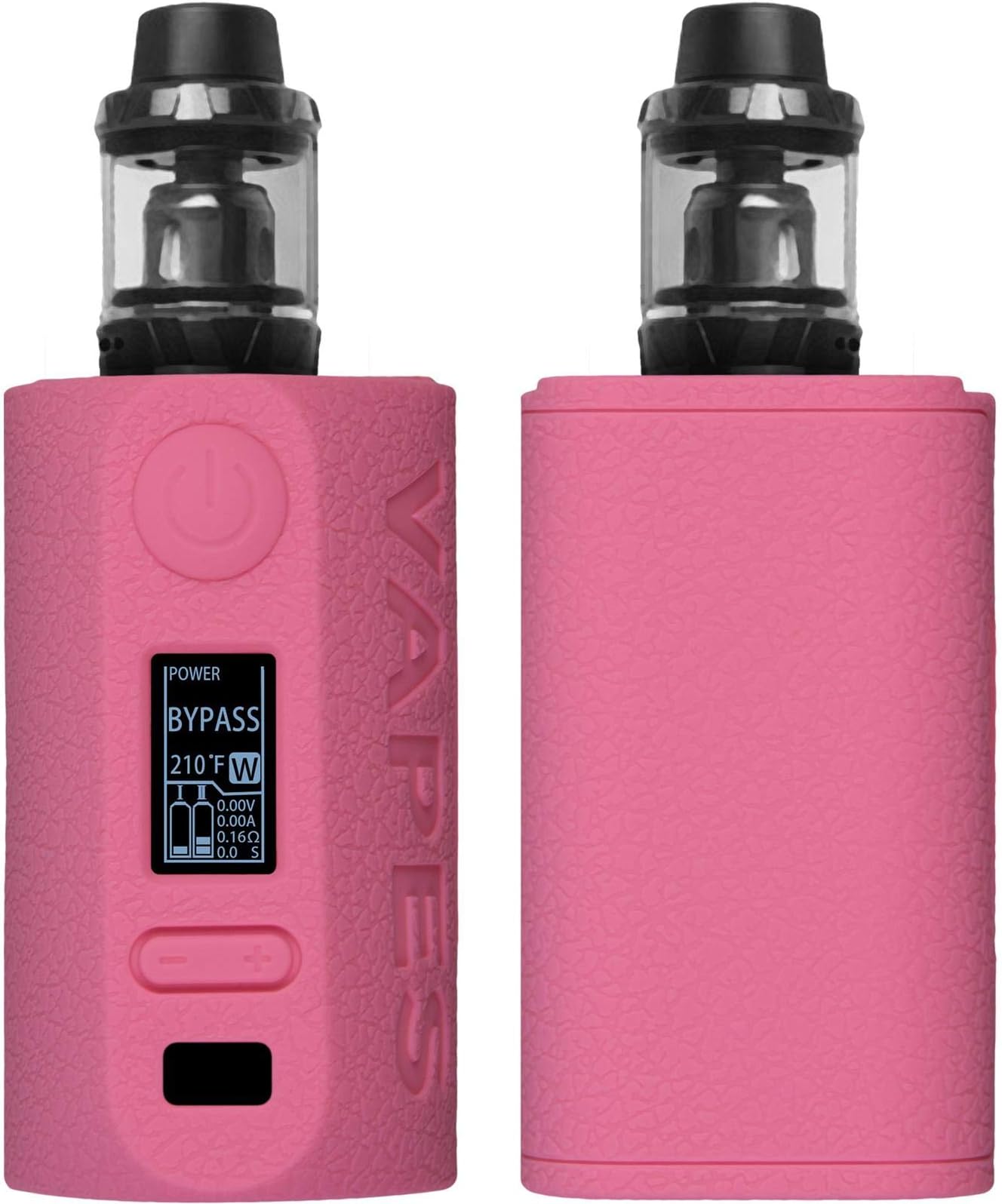 PhoneNatic Silicone Case compatible with Vapor Storm Puma 200W in pink Cover