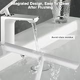 Vinabo Shower Squeegee 21cm Silicone with Hook White for Glass Mirrors Tiles view 5