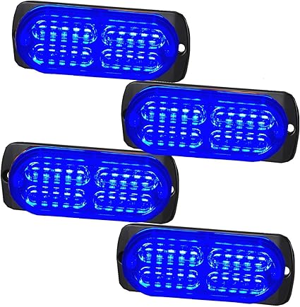mustbee 24 luces estroboscopicas led para camiones coches camionetas construccion vehiculo de emergencia 12 24 v impermeable luz estroboscopica