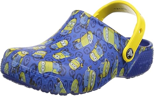Amazon クロックス ファン ラブ ミニオンズ グラフィック クロッグ キッズ 5122 Blue Jean 14 0 Cm Crocs クロックス クロッグ サボ