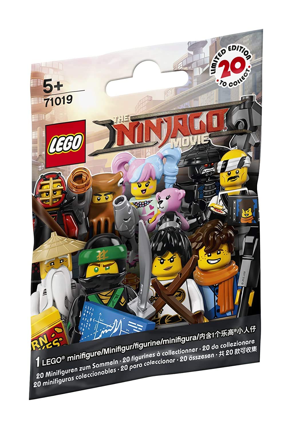 LEGO UK 71019 Ninjago Movie Minifigure (variety of styles – style picked at random)