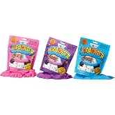 Mad Mattr Sensory Dough Triple Pack, Modeling Dough for Kids, 3 Colors | Non-toxic, wheat/gluten/casein-free, flows like sand yet holds shape, sticks to itself not carpets