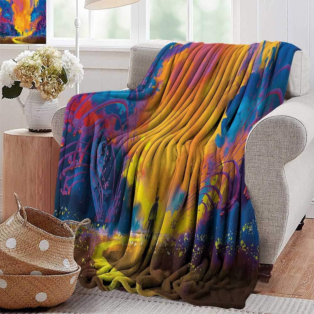 Amazon Com Pearlrolan Weighted Blanket Fantasy Art House Decor