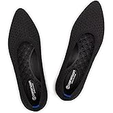 Frank Mully Womens Pointed Toe Flats Knit Dress Shoes Comfort Women Shoes Softable
