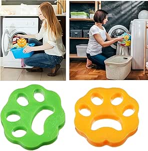 Liumy Pet Hair Remover Voor Wasserij Wasmachine Haar Catcher Herbruikbare Drijvende Pet Bont Catcher Huisgebruik Schoonmaak Remover Bal Voor Dierlijk Haar Beddengoed 2 Stuks Geel En Groen Amazon Nl