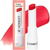 Honest Beauty Tinted Lip Balm, Cruelty-Free, Moisturizing, Blood Orange | Tinted Lip Balm In Blood Orange. Vegan, Paraben-Free, Cruelty-Free. Moisturizes With Avocado Oil &amp; Acai Antioxidants.