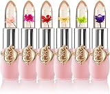 HOPHAT Flower Jelly Lipstick Set 6Pcs Color-Changing Lip Balm Lip Gloss view 1