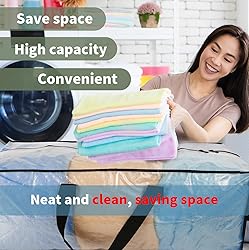6 Pack Heavy Duty CLear Moving Bags, Large CLear