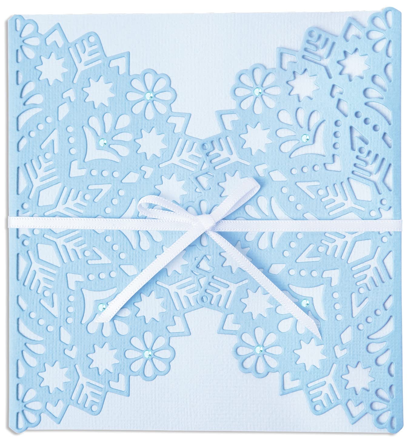 Sizzix Thinlits Die-Snowflake Wrap by Lisa Jones, 665344, Multicolor, One Size
