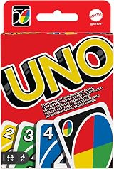 Mattel UNO Classic Card Game for Family Game Night 2-10 Players Ages 7+ view 1
