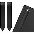 Stylus Pen Holder Elastic Pocket Sleeve 3M Adhesive Sticky Back Compatible with Apple iPad, iPad mini, iPad Air, iPad Pro, Tablets and More (2-Pack Stylus Holder)
