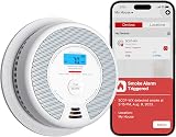 X-Sense SC07-WX Wi-Fi Smoke CO Alarm Replaceable Battery Smart App Security