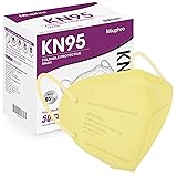 Miuphro KN95 Face Mask 50 Pack, Disposable
