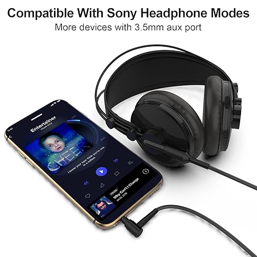 Cable Audio Sony Cable De Audio Repuesto Para Auriculares Sony - Compatible MDR-1A, WH-1000XM2/3/4, 1.5m Dorado Cable Repuesto Sony Mdr