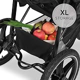 hauck Runner 2 Black All Terrain Pushchair with XL Pneumatic Wheels view 6