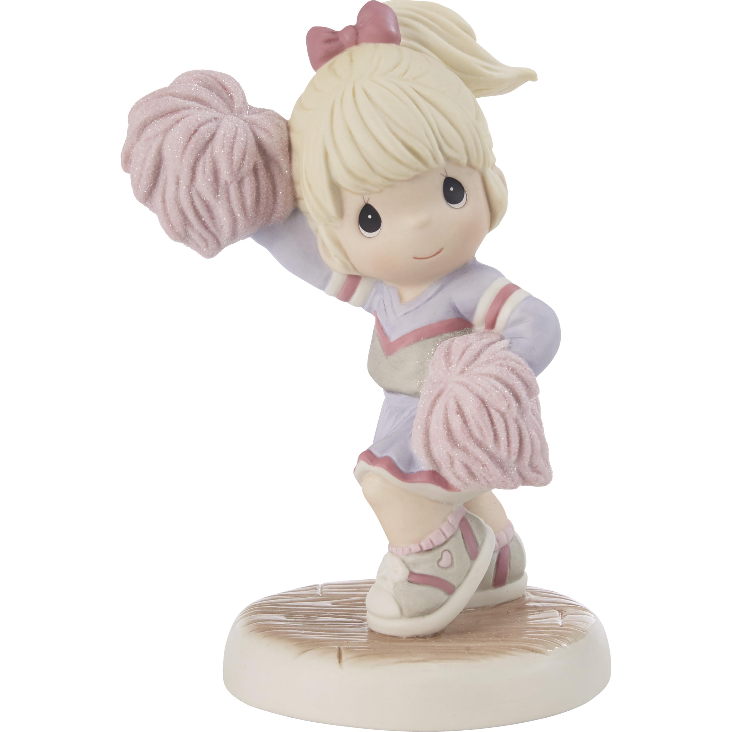 Precious Moments Girl Cheerleader Figurine - Blonde