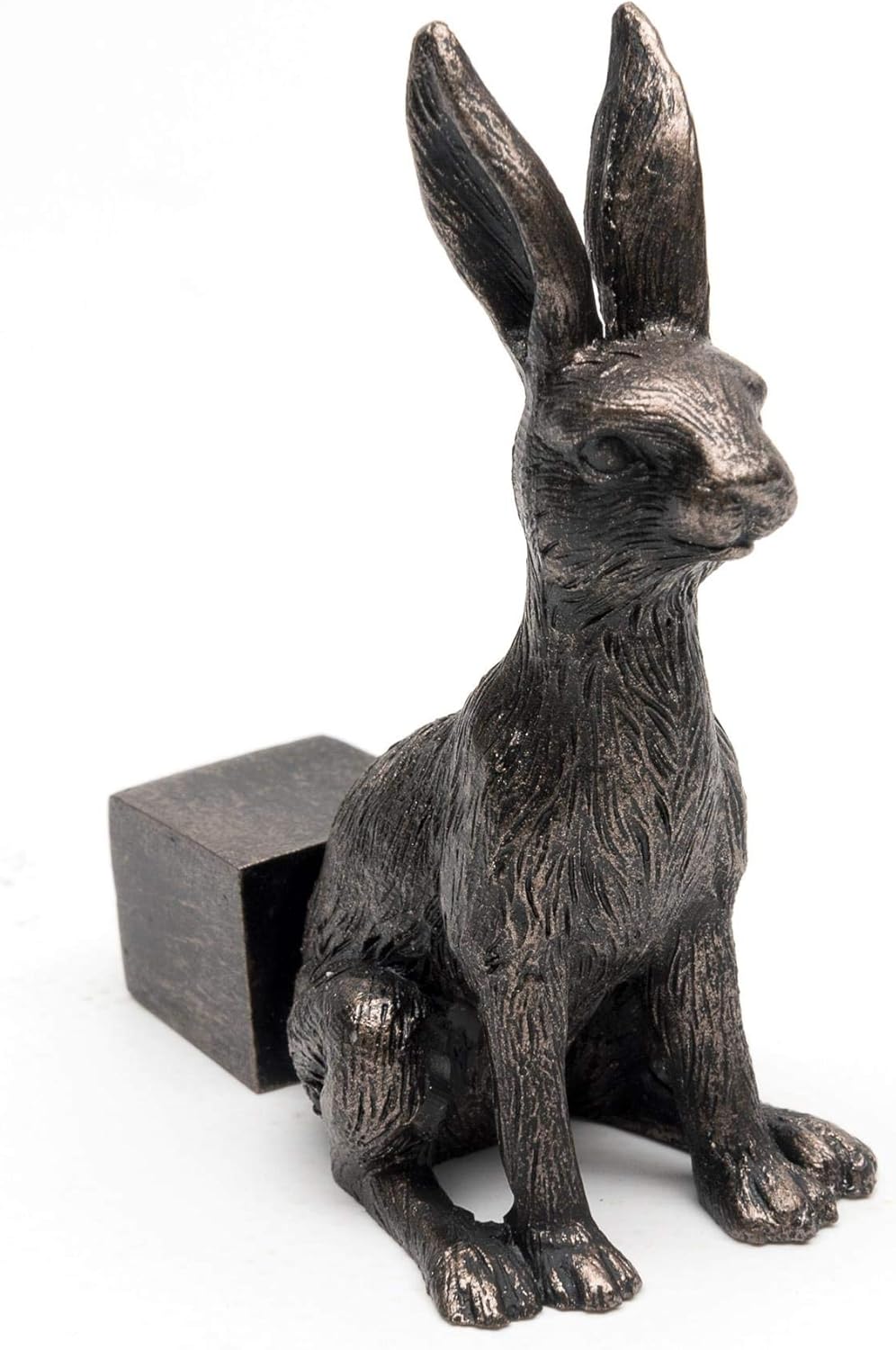 Potty Feet Hare Figures Plant Pot Feet - Planter Support - Handmade Decorative Ornaments - 3pcs, Bronze - Image 5