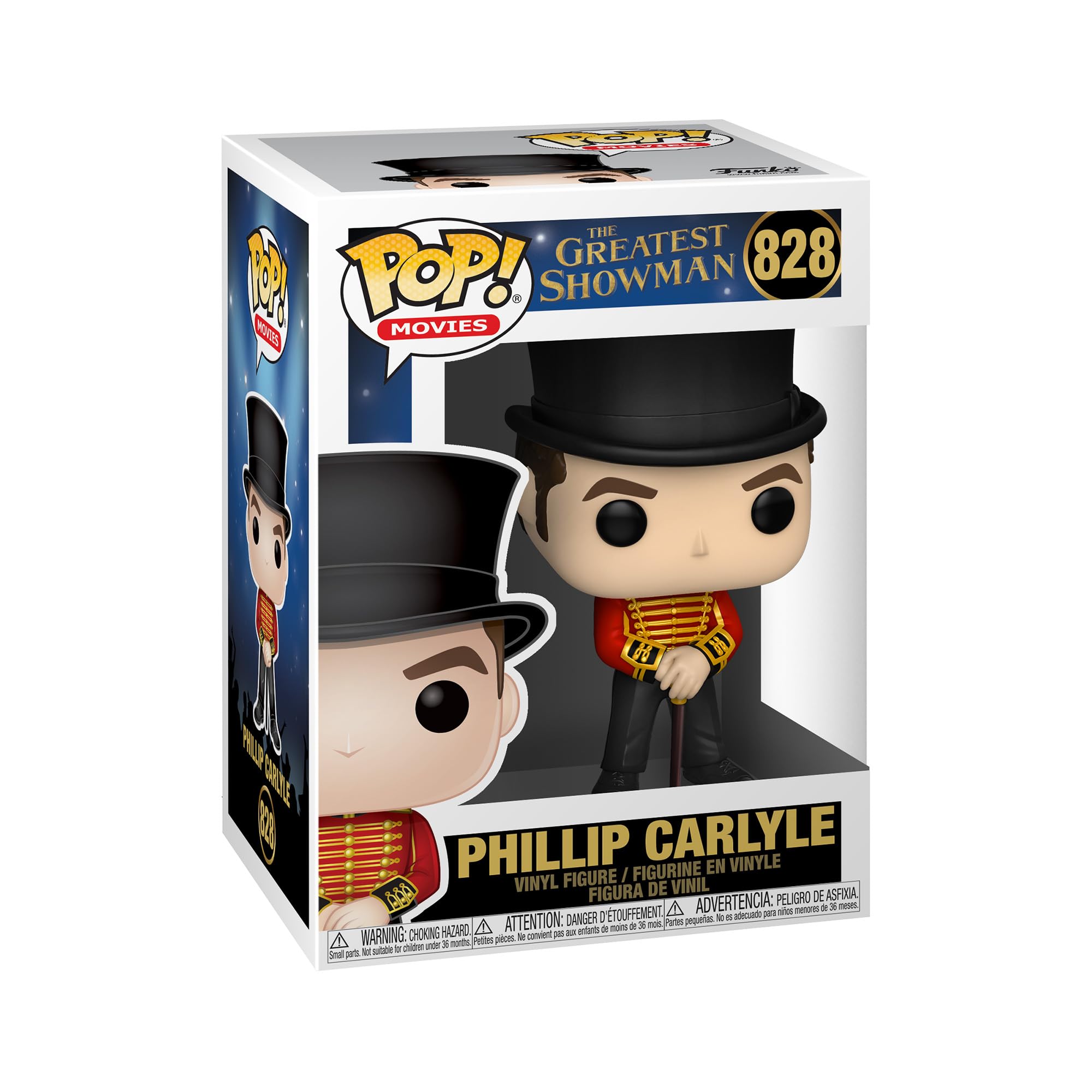 Funko POP! Movies: Greatest Showman - Phillip Carlyle - Collectable Vinyl Figure For Display - Gift Idea - Official Merchandise - Toys For Kids & Adults - Movies Fans - Model Figure For Collectors