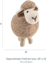 Trimits Needle Felting Craft Kit Sheep 12.5 x 7.5cm view 3