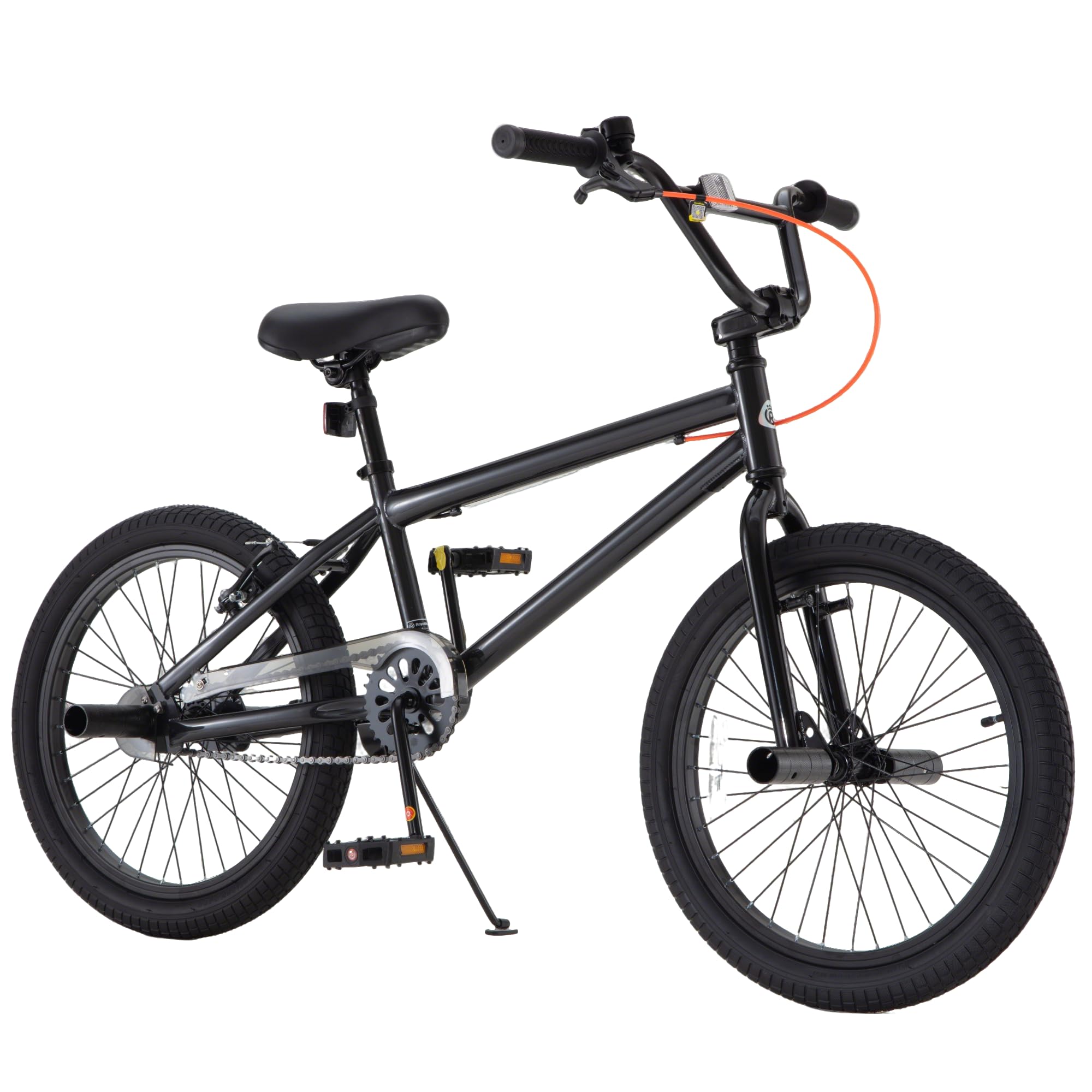 Photo 1 of ***FACTORY SEALED*** RoyalBaby 20 Inch BMX Freestyle Bike for 7-12 Year Old Beginners, Durable Carbon Steel Street Bicycle with U-Brakes & 2.35" Wide Tires, Easy Assembly Kids Bike for Stunts & Commuting, Black