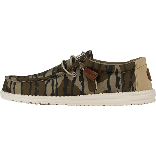 New Hey Dude Wally Camouflage Multi Camo Shoes Slip On Men’s Size 9 40004-9CQ Hey Dude YTH Wally Ripstop - Rock Outdoors main image 2