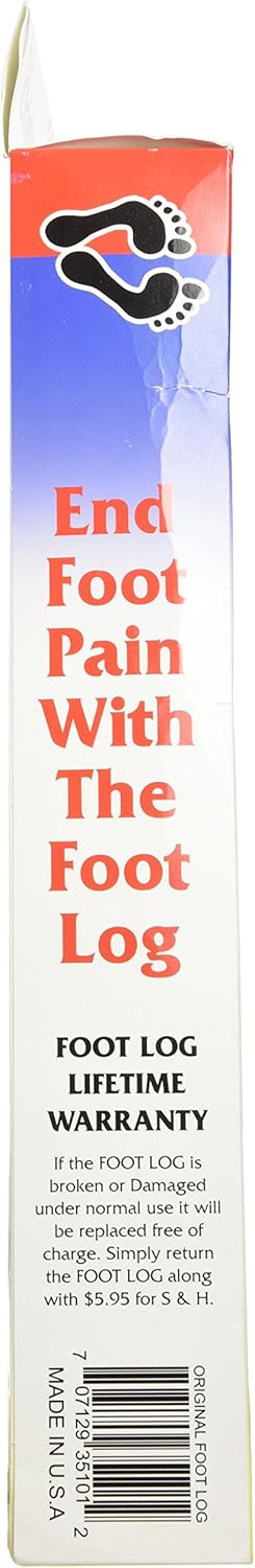 Foot Log, Relieves Foot Pain and Stress in Minutes and Helps with Plantar Fasciitis, Foot Massager (1) Rainbow: Health & Personal Care