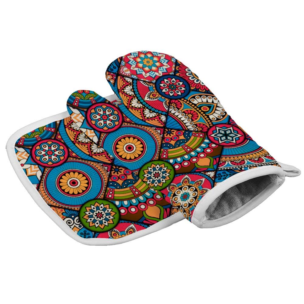 Best Bohemian Oven Mitts
