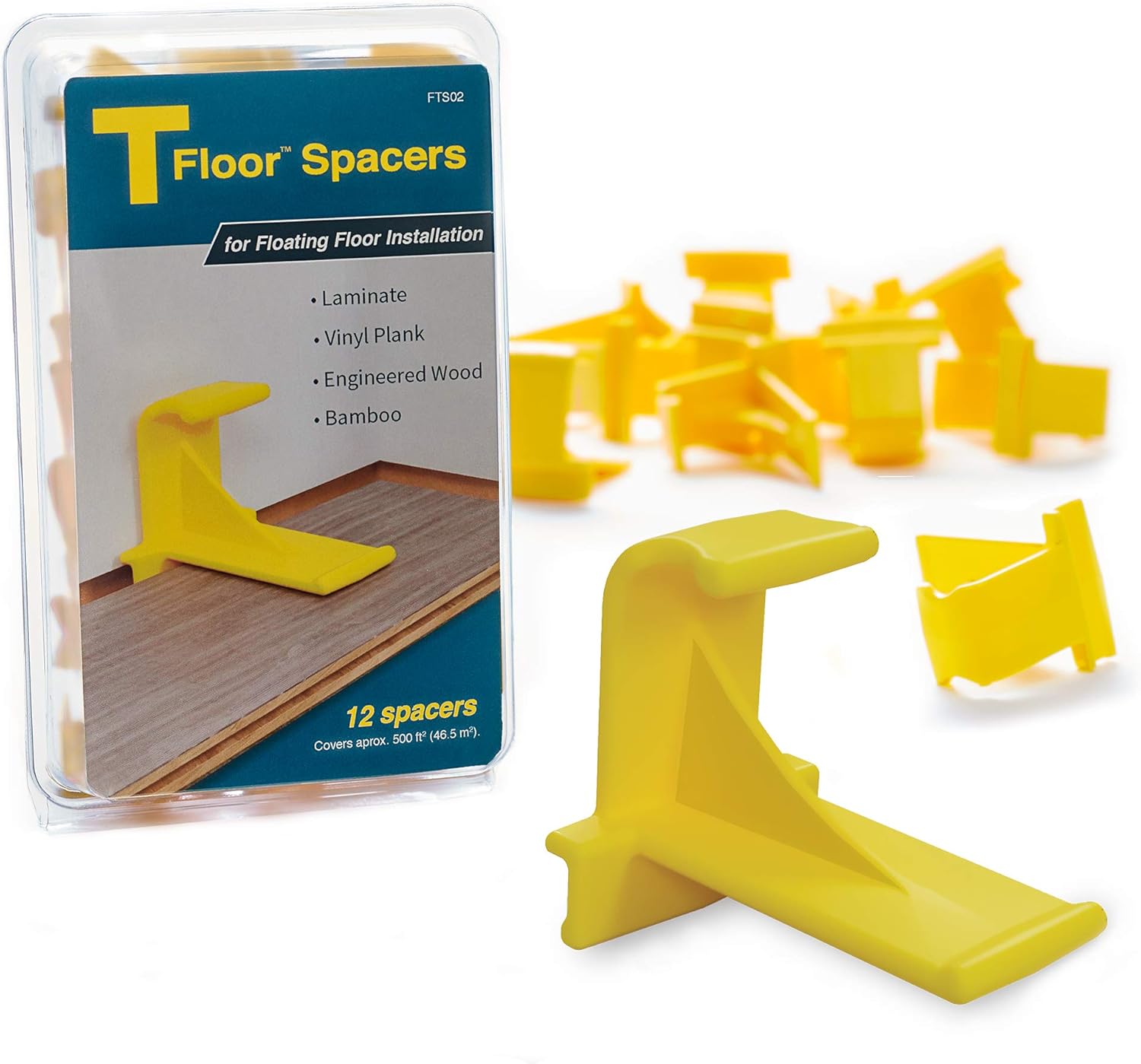 TFloor Spacers Laminate Wood Flooring Spacers, Wood Laminate Flooring