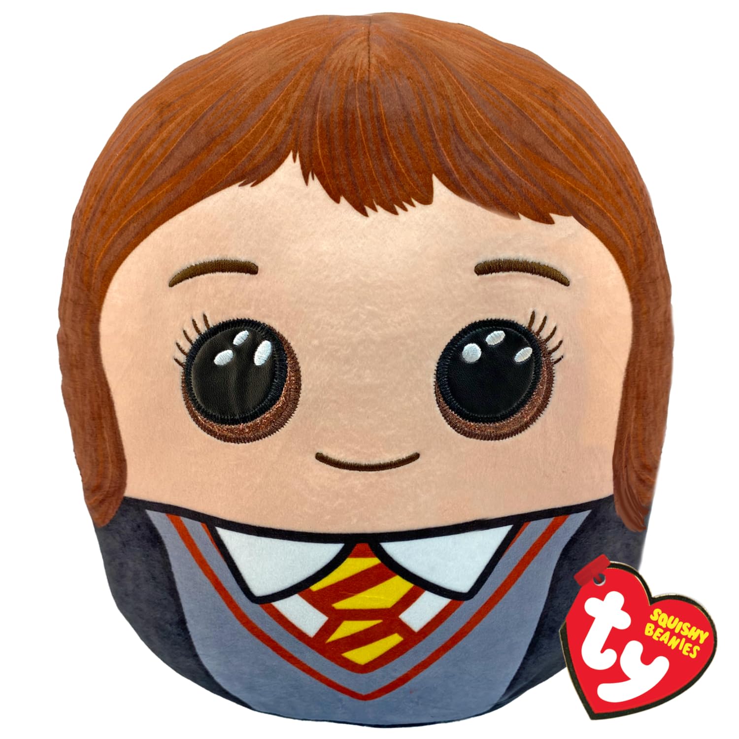 TY Hermoine - Harry Potter 10" Squishy Beanie | Soft Plush Toy for Kids | Collectible Cuddly Teddy Baby Stuffed Plushies