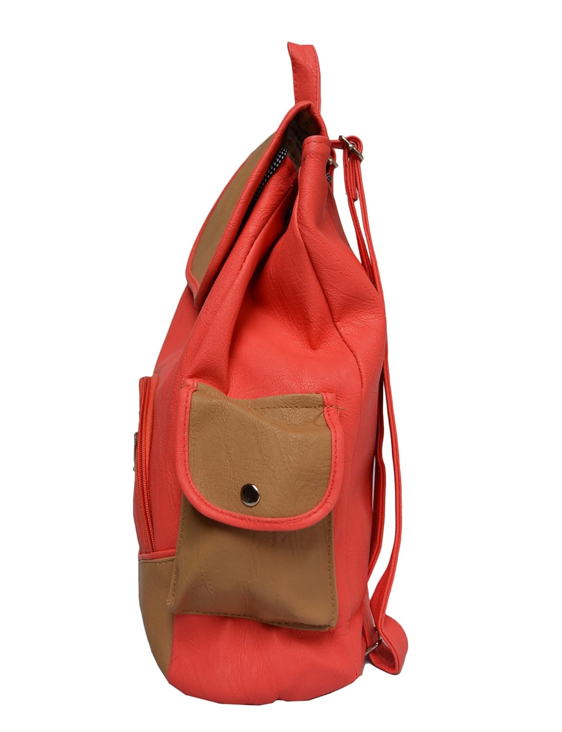 hbos traders girl's backpacks handbags (peach & mustard 123)