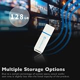 LinkMore NR34 128GB USB 3.2 Flash Drive 3.1 Gen 2x1 120MB/s Read 60MB/s Write view 3