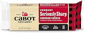 Cabot Seriously Sharp Cheddar Cheese, 8 oz