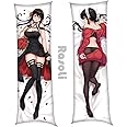Anime Game Pillowcase Yor Forger Hugging Body Pillow case Cover 150x50cm(59in X 19.6in), Double-Sided Printed Decorative Peach Skin Dakimakura (A)