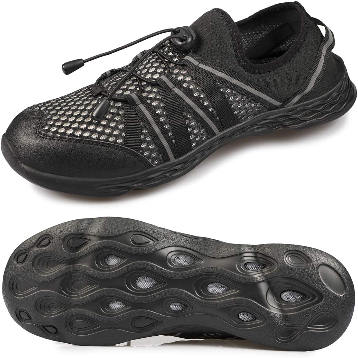 water shoes with holes in them