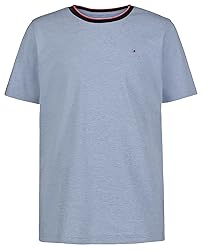 Tommy Hilfiger Boys' Short Sleeve Ringer Crew Neck