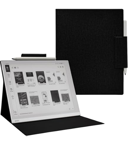 Amazon.com: BOOX Go 10.3 Magnetic Leather Case (Off-White