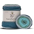 Yarn Bee 3 - Light Yarn for Crocheting & Knitting – Soft Yarn Skein – 335 Yards of Cotton Yarn for Crocheting Blankets, Hats, & More – Craft Supplies for Handcrafting, Forever Fruity