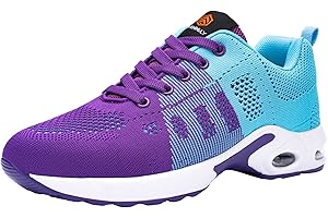 FENLERN Steel Toe Shoes for Women Lightweight Safety Shoes Comfortable Ladies Steel Toe Sneakers Non Slip Work Shoes Breathable Arch Support 5~11 Medium/5.5~10.5 Wide Width