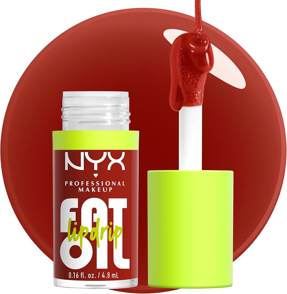NYX Fat Oil Lip Drip Lip Gloss Losin' Cone-trol High Shine 12HR Hydration