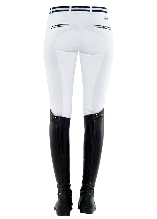 SPOOKS Reithose für Damen, Voll-Besatz Reithosen Leggings