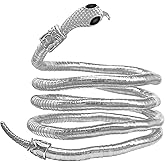 MEMFALL Bendable Snake Necklace & Bracelet - Punk Snake Choker for Women - Halloween Medusa Costume Jewelry