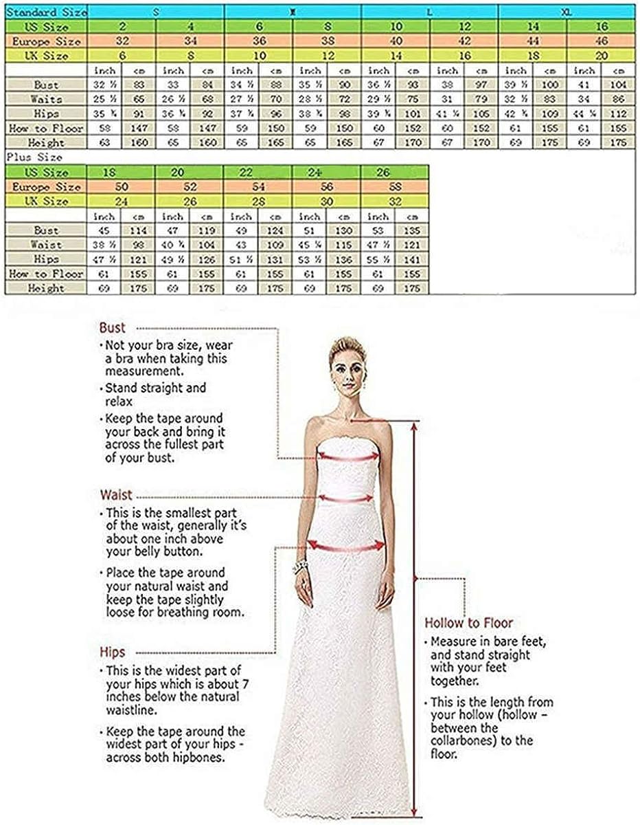 Pebridal Womens Lace Sleeves Wedding Dress Tea Length Bridal Gowns